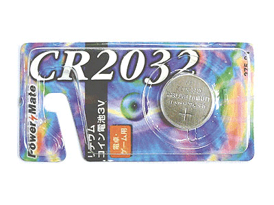 PMリチウムコイン電池(CR2032)