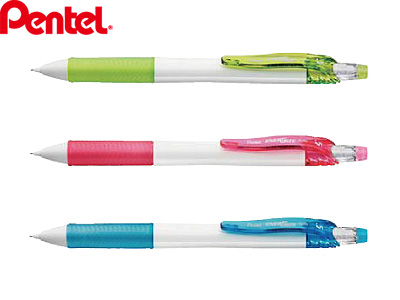 エナージェルエックス シャープペン白軸