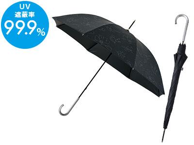 ラインフラワー 晴雨兼用長傘