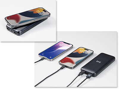 ワイヤレスシンプルモバイルチャージャー10000