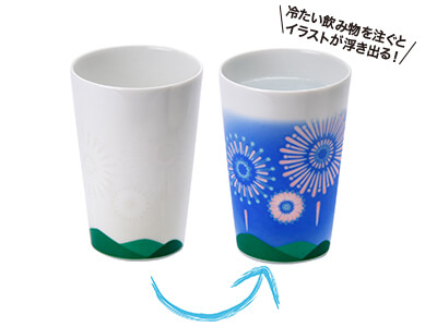 かくれ絵カップMタンブラー 花火