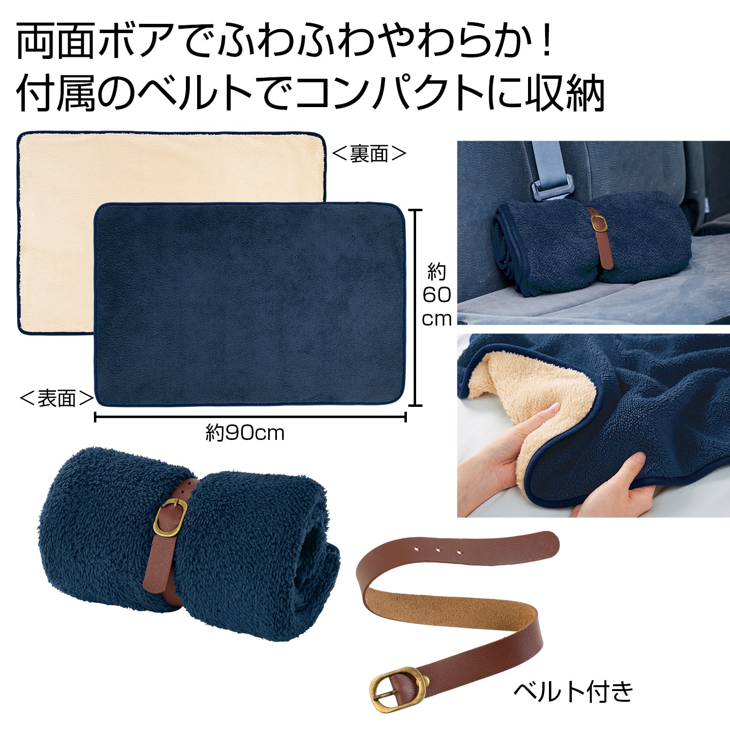 ダブルボアブランケット