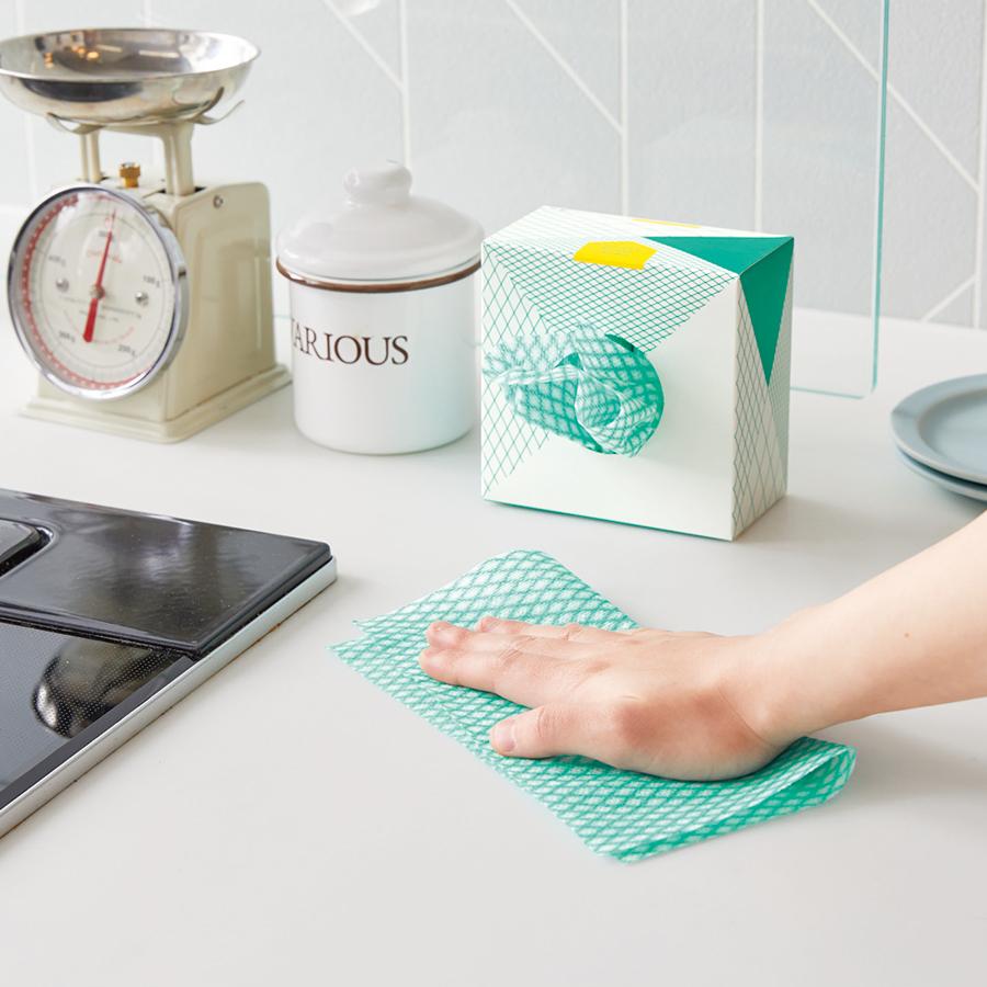 ボックス入り 不織布クロス 25枚