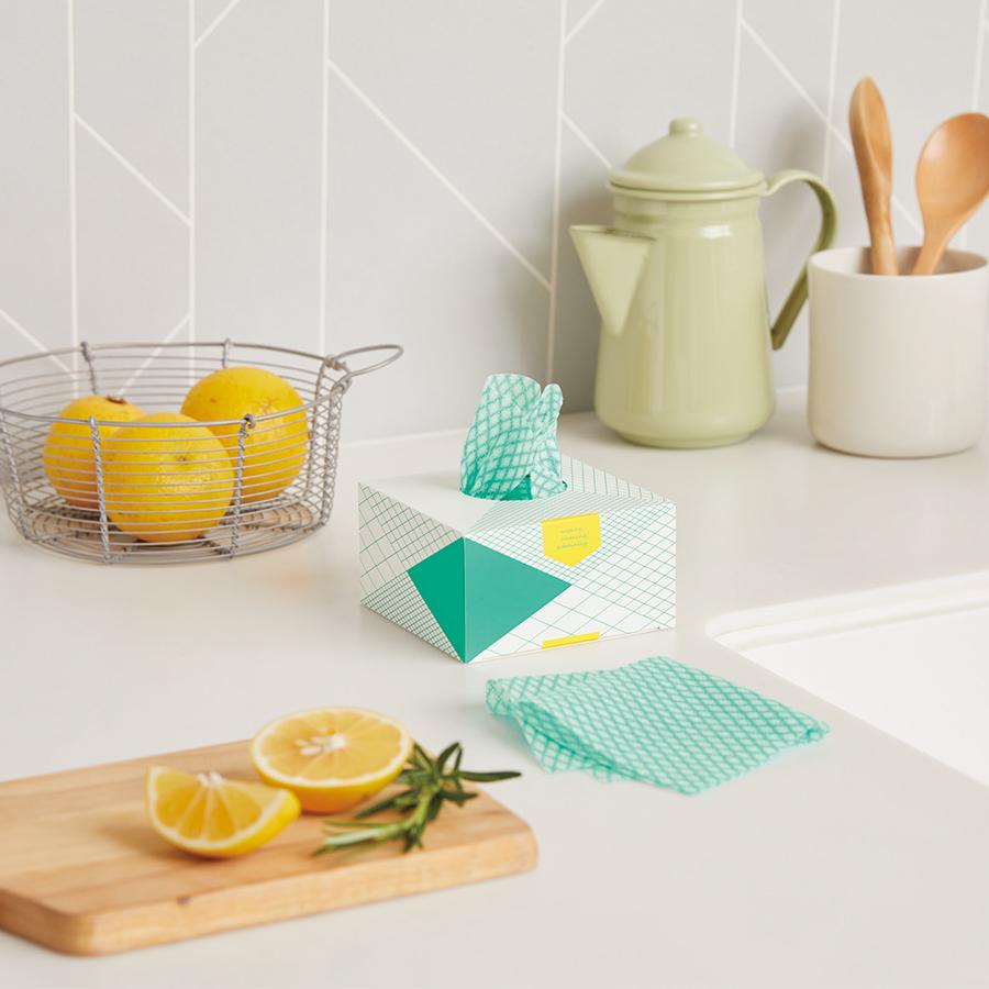 ボックス入り 不織布クロス 25枚