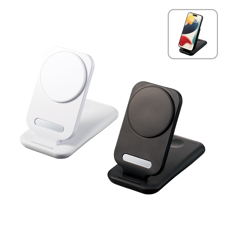 3in1スタンドワイヤレス充電器