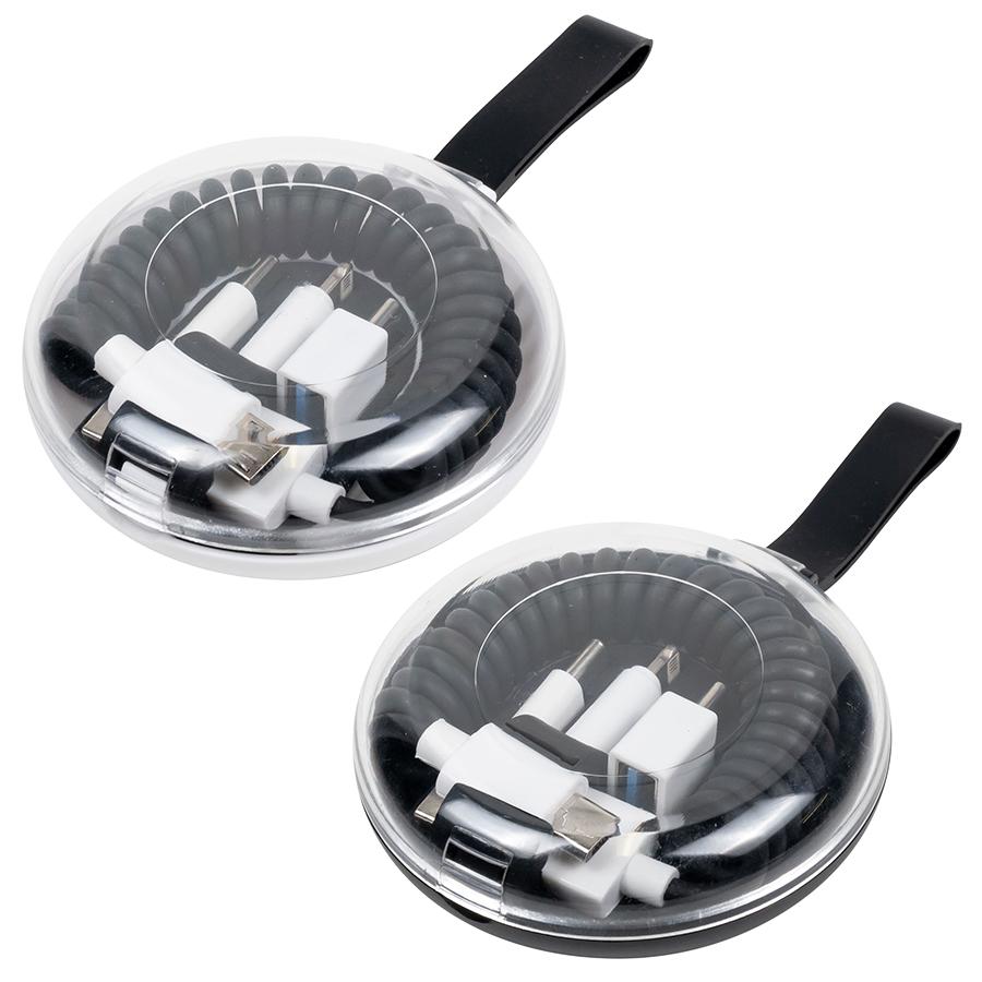 マルチ充電コイルケーブル