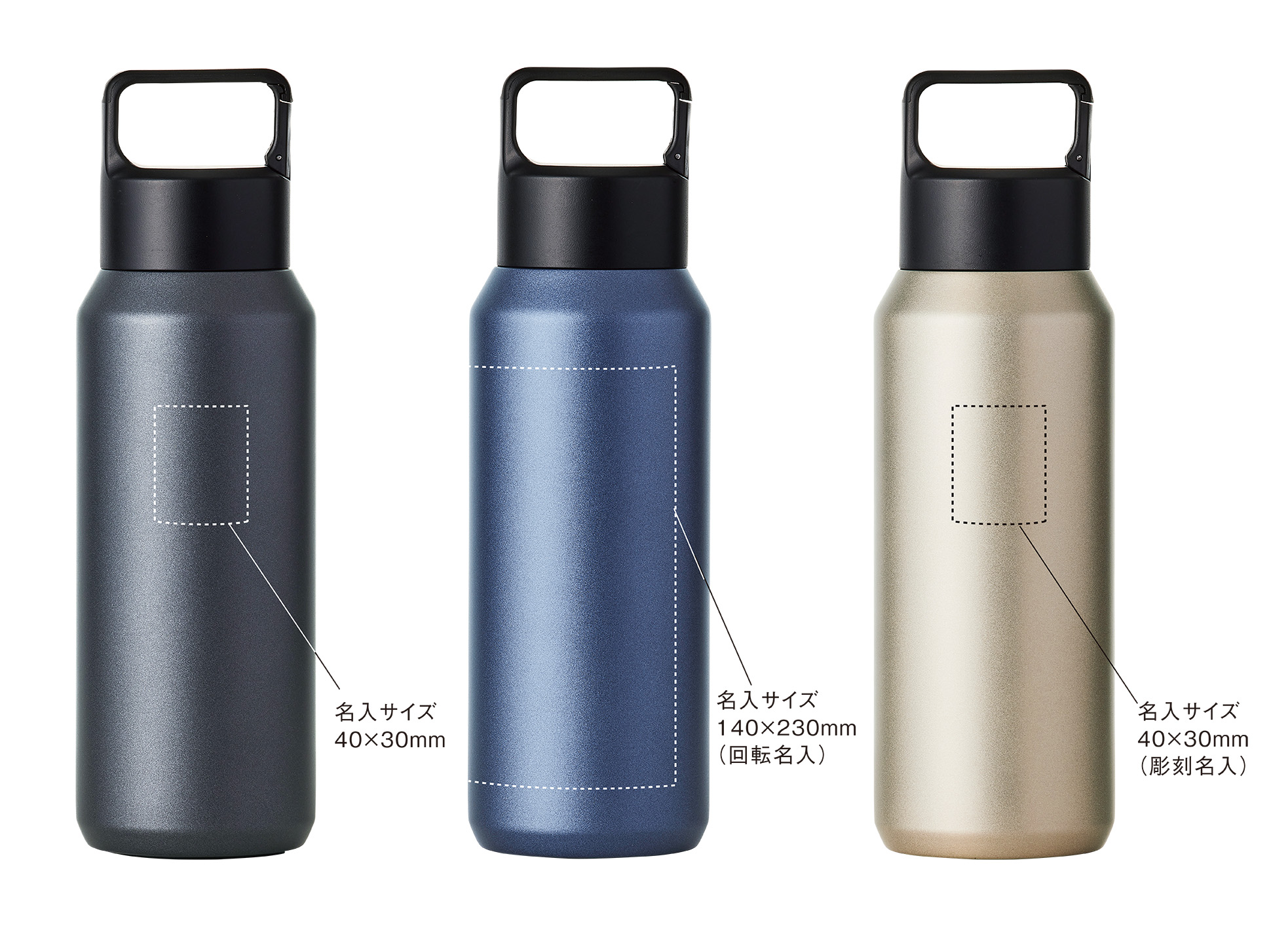 真空ステンレス炭酸ボトル（600ml）