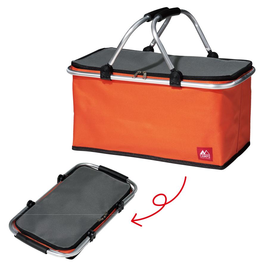 キャンプス 軽量アルミ保冷温バスケット