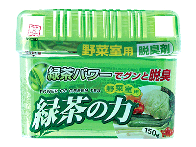 緑茶の力野菜室用脱臭剤