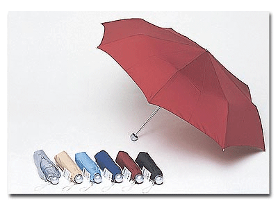 アルミ軽量3段折畳み傘